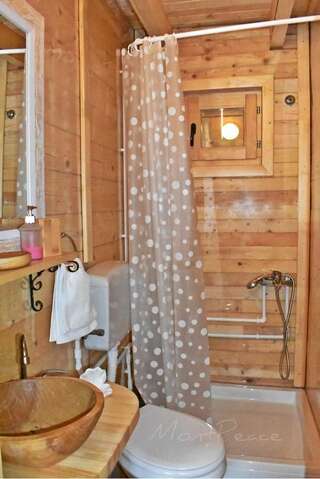 Лоджи Mountain Lodge Mont Peace Колашин Апартаменты с видом на сад-10